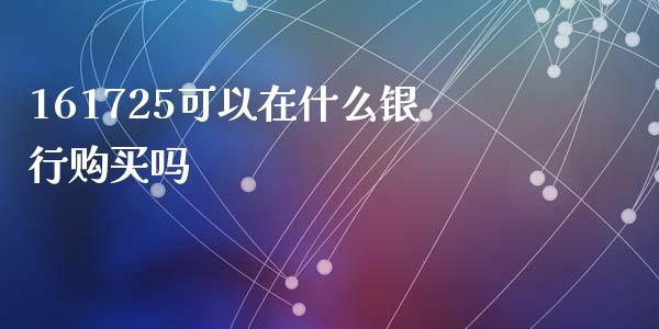 161725可以在什么银行购买吗_https://www.fsyjjx.cn_期货在线_第1张