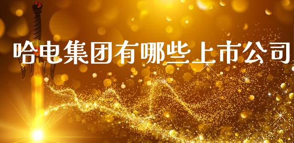 哈电集团有哪些上市公司_https://www.fsyjjx.cn_期货研报_第1张