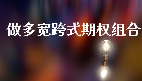 做多宽跨式期权组合_https://www.fsyjjx.cn_期货研报_第1张