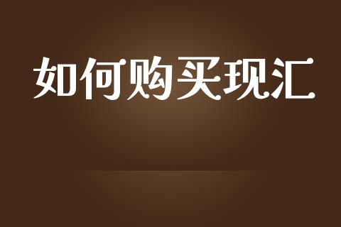 如何购买现汇_https://www.fsyjjx.cn_期货资讯_第1张