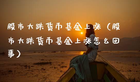 股市大跌货币基金上涨（股市大跌货币基金上涨怎么回事）_https://www.fsyjjx.cn_理财资讯_第1张