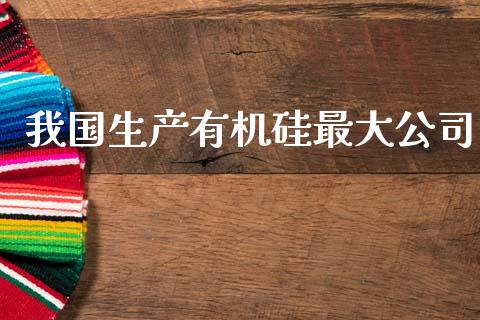 我国生产有机硅最大公司_https://www.fsyjjx.cn_期货研报_第1张