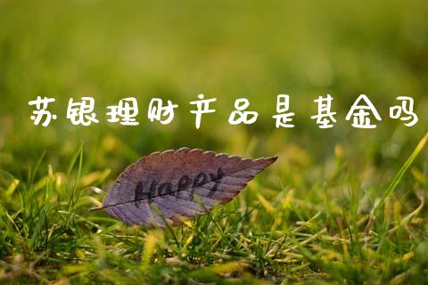 苏银理财产品是基金吗_https://www.fsyjjx.cn_理财资讯_第1张