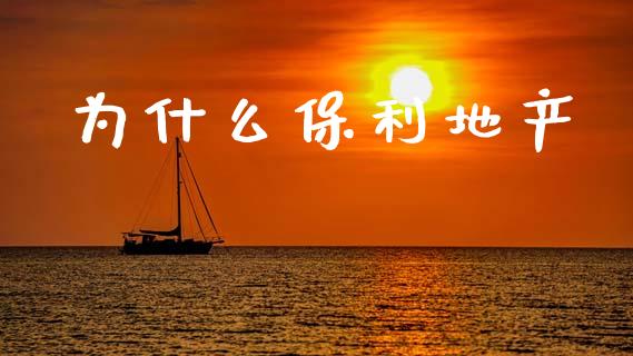 为什么保利地产_https://www.fsyjjx.cn_期货研报_第1张