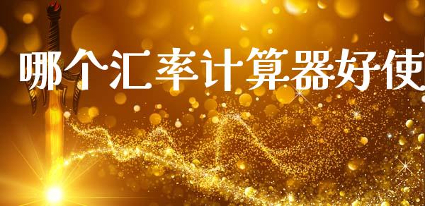 哪个汇率计算器好使_https://www.fsyjjx.cn_理财资讯_第1张