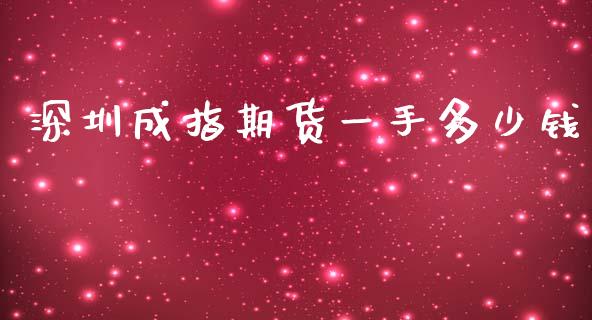 深圳成指期货一手多少钱_https://www.fsyjjx.cn_期货资讯_第1张