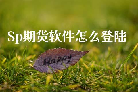 Sp期货软件怎么登陆_https://www.fsyjjx.cn_股票指导_第1张