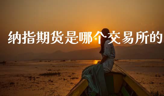 纳指期货是哪个交易所的_https://www.fsyjjx.cn_期货研报_第1张