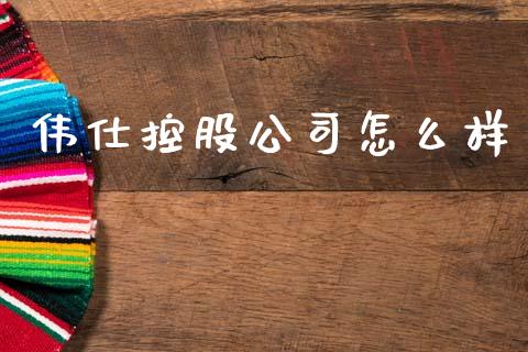 伟仕控股公司怎么样_https://www.fsyjjx.cn_股市分析_第1张