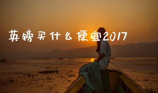 英镑买什么便宜2017_https://www.fsyjjx.cn_问财精选_第1张