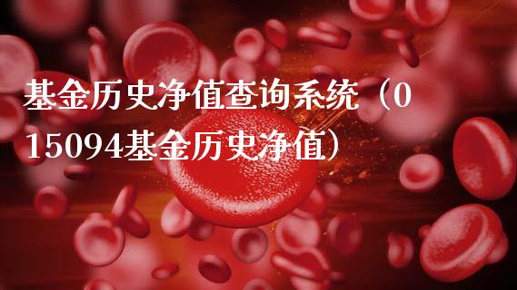 基金历史净值查询系统（015094基金历史净值）_https://www.fsyjjx.cn_理财资讯_第1张