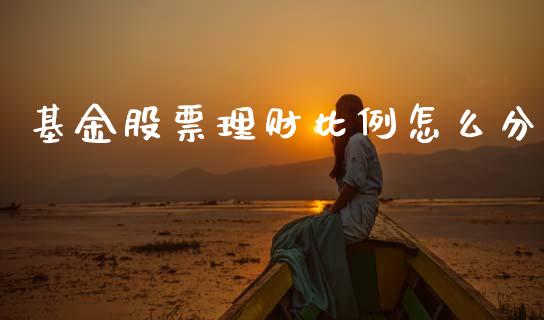 基金股票理财比例怎么分_https://www.fsyjjx.cn_问财精选_第1张