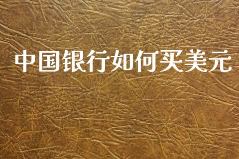 中国银行如何买美元_https://www.fsyjjx.cn_股指期货_第1张