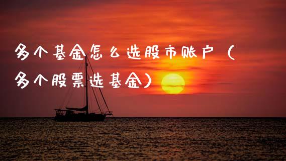 多个基金怎么选股市账户（多个股票选基金）_https://www.fsyjjx.cn_理财资讯_第1张