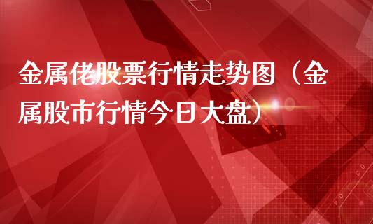 金属佬股票行情走势图（金属股市行情今日大盘）_https://www.fsyjjx.cn_股票指导_第1张
