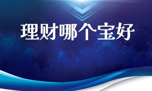 理财哪个宝好_https://www.fsyjjx.cn_理财资讯_第1张
