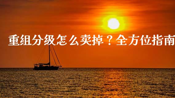 重组分级怎么卖掉？全方位指南_https://www.fsyjjx.cn_期货在线_第1张