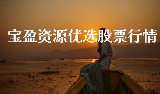 宝盈资源优选股票行情_https://www.fsyjjx.cn_股票指导_第1张