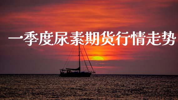 一季度尿素期货行情走势_https://www.fsyjjx.cn_期货研报_第1张