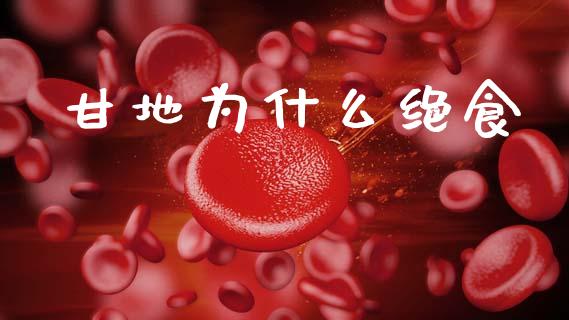 甘地为什么绝食_https://www.fsyjjx.cn_期货研报_第1张