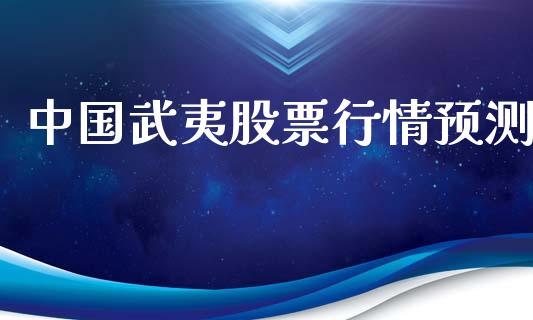 中国武夷股票行情预测_https://www.fsyjjx.cn_股票指导_第1张
