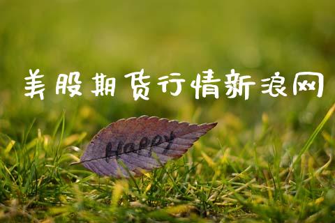 美股期货行情新浪网_https://www.fsyjjx.cn_期货资讯_第1张