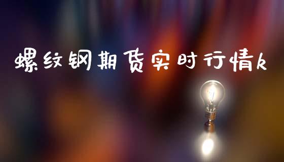 螺纹钢期货实时行情k_https://www.fsyjjx.cn_期货研报_第1张