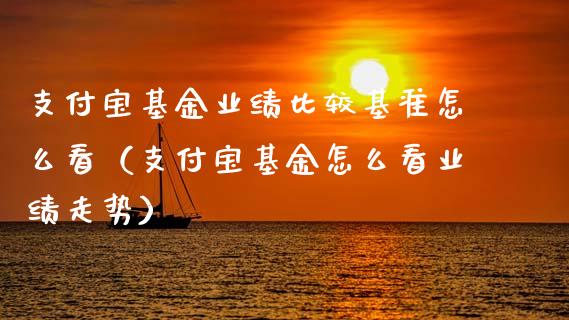 支付宝基金业绩比较基准怎么看（支付宝基金怎么看业绩走势）_https://www.fsyjjx.cn_理财资讯_第1张