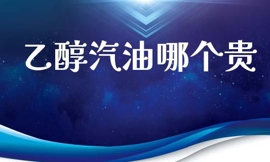 乙醇汽油哪个贵_https://www.fsyjjx.cn_股市分析_第1张