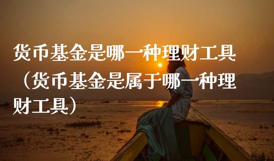 货币基金是哪一种理财工具（货币基金是属于哪一种理财工具）_https://www.fsyjjx.cn_问财精选_第1张