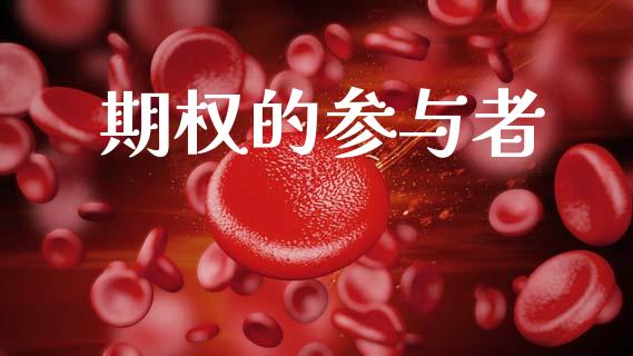 期权的参与者_https://www.fsyjjx.cn_期货资讯_第1张