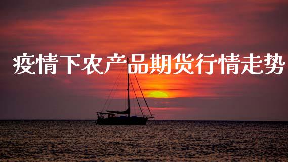 疫情下农产品期货行情走势_https://www.fsyjjx.cn_期货研报_第1张