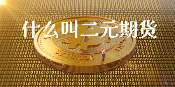 什么叫二元期货_https://www.fsyjjx.cn_问财精选_第1张