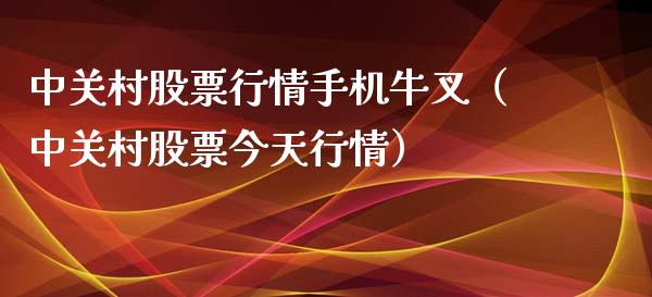 中关村股票行情手机牛叉（中关村股票今天行情）_https://www.fsyjjx.cn_股市分析_第1张