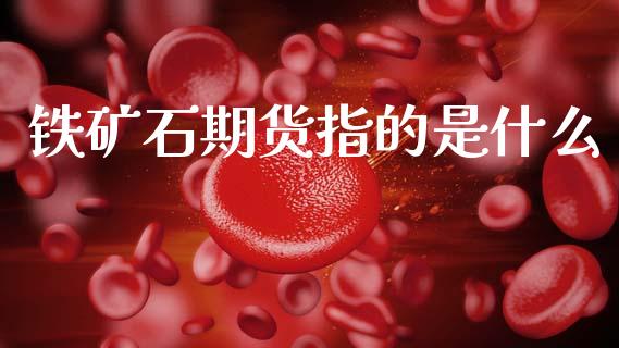 铁矿石期货指的是什么_https://www.fsyjjx.cn_期货资讯_第1张