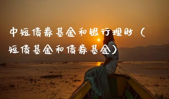中短债券基金和银行理财（短债基金和债券基金）_https://www.fsyjjx.cn_问财精选_第1张