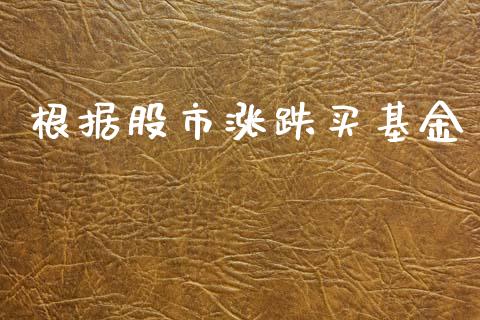 根据股市涨跌买基金_https://www.fsyjjx.cn_理财资讯_第1张