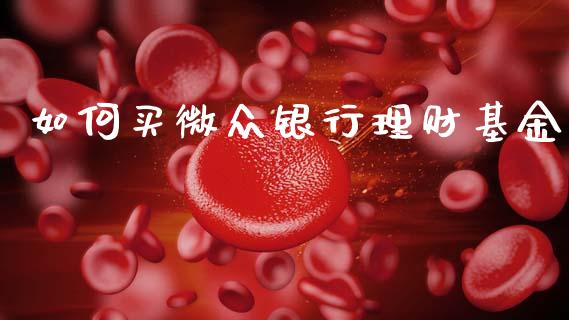 如何买微众银行理财基金_https://www.fsyjjx.cn_问财精选_第1张