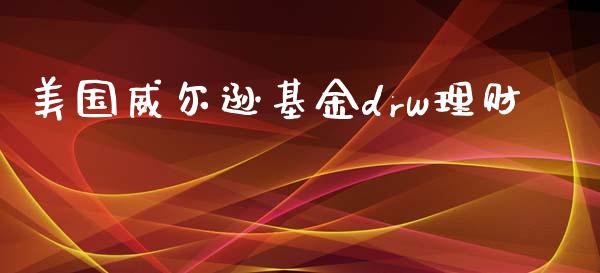 美国威尔逊基金drw理财_https://www.fsyjjx.cn_理财资讯_第1张