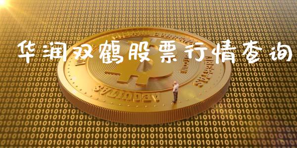 华润双鹤股票行情查询_https://www.fsyjjx.cn_股票指导_第1张