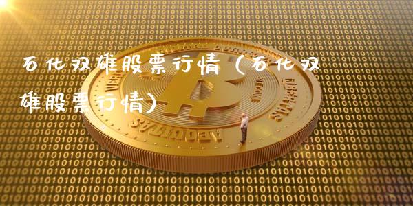 石化双雄股票行情（石化双雄股票行情）_https://www.fsyjjx.cn_股市分析_第1张