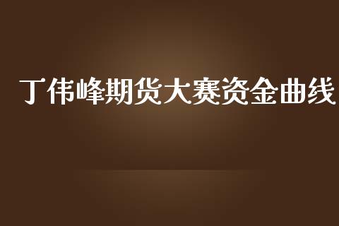 丁伟峰期货大赛资金曲线_https://www.fsyjjx.cn_期货资讯_第1张