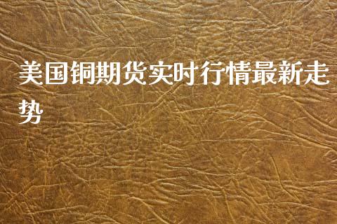 美国铜期货实时行情最新走势_https://www.fsyjjx.cn_期货资讯_第1张