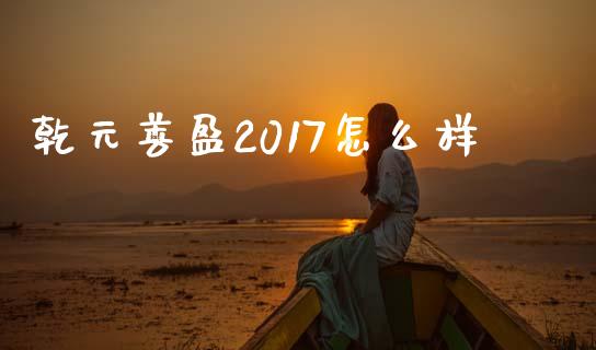 乾元善盈2017怎么样_https://www.fsyjjx.cn_理财资讯_第1张