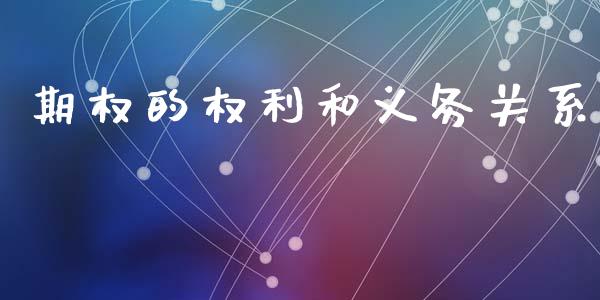 期权的权利和义务关系_https://www.fsyjjx.cn_股市分析_第1张