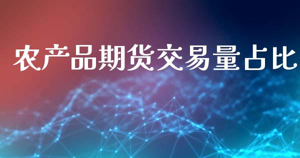 农产品期货交易量占比_https://www.fsyjjx.cn_股市分析_第1张