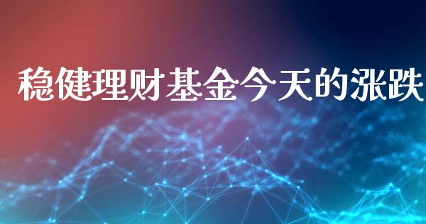 稳健理财基金今天的涨跌_https://www.fsyjjx.cn_问财精选_第1张