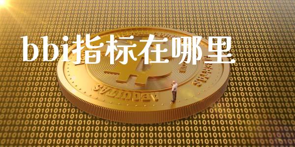bbi指标在哪里_https://www.fsyjjx.cn_股指期货_第1张