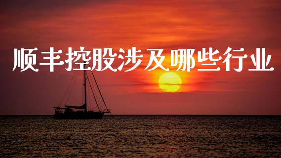 顺丰控股涉及哪些行业_https://www.fsyjjx.cn_股市分析_第1张