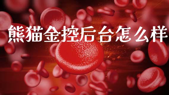熊猫金控后台怎么样_https://www.fsyjjx.cn_理财资讯_第1张